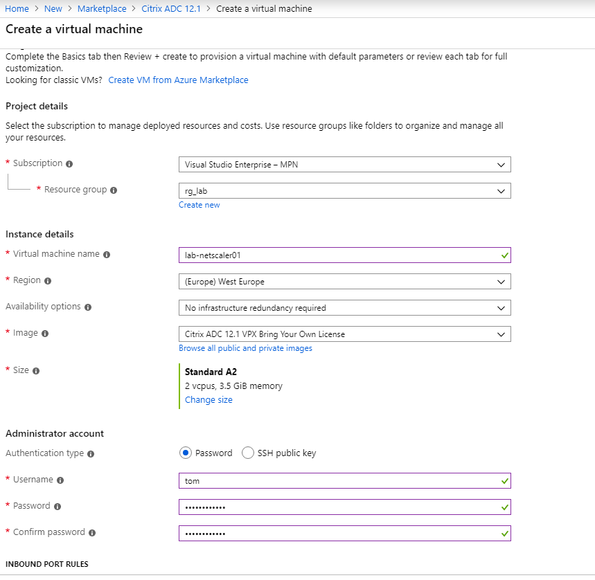 Citrix ADC on Azure Thomas Preischl Put your IT to the next level